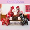 Traditional Zodiac Plush Horse Toy With Soft Fabric For Gift And Collecting