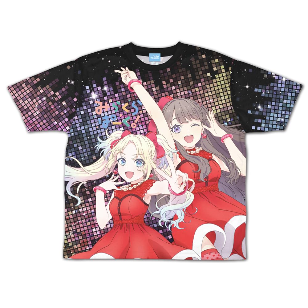 

2D Cospa Hasunosora Academy School Idol Club Mirakura полная графика размер L [Официально] Girls Park! Двусторонняя футболка