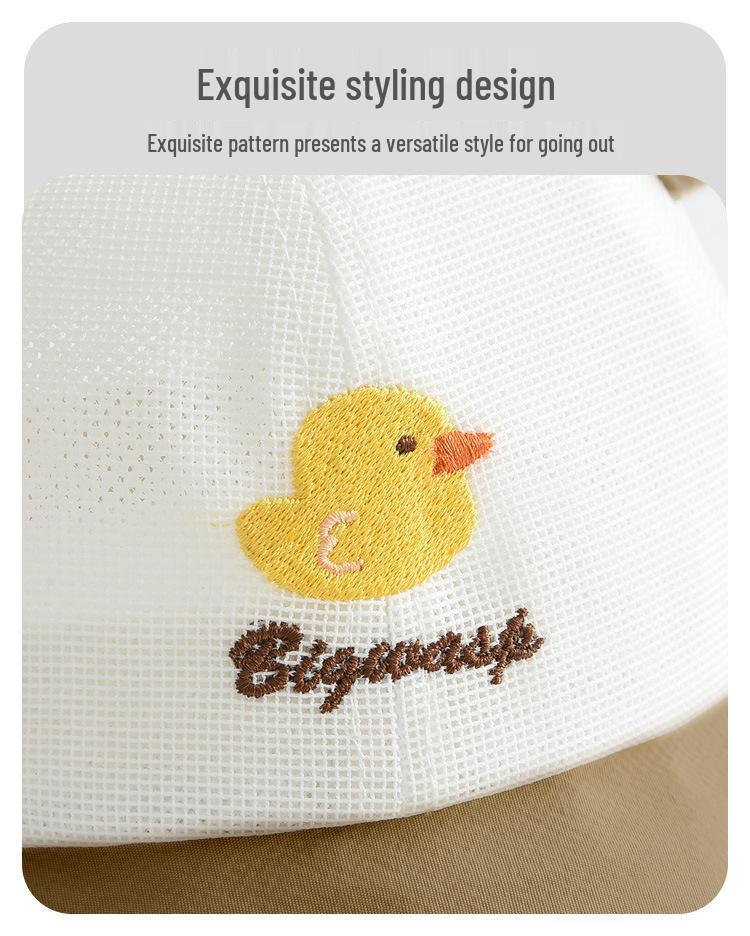 Adorable Cartoon Animal Duckbill Windproof Sun Hat for Kids