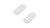 Sanada Seiko Egg Containers, 10-Egg Capacity, Set of 2 (Colors Unspecified) Includes FJ Original Tissue