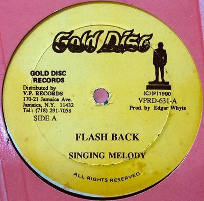 12ιντσα Δισκος SINGING MELODY JAH THOMAS Black Out Τροχός Περιστροφή VPRD631 GOLD DISK 1990 ΗΠΑ Reggae Ska Dub Μεταχειρισμένο