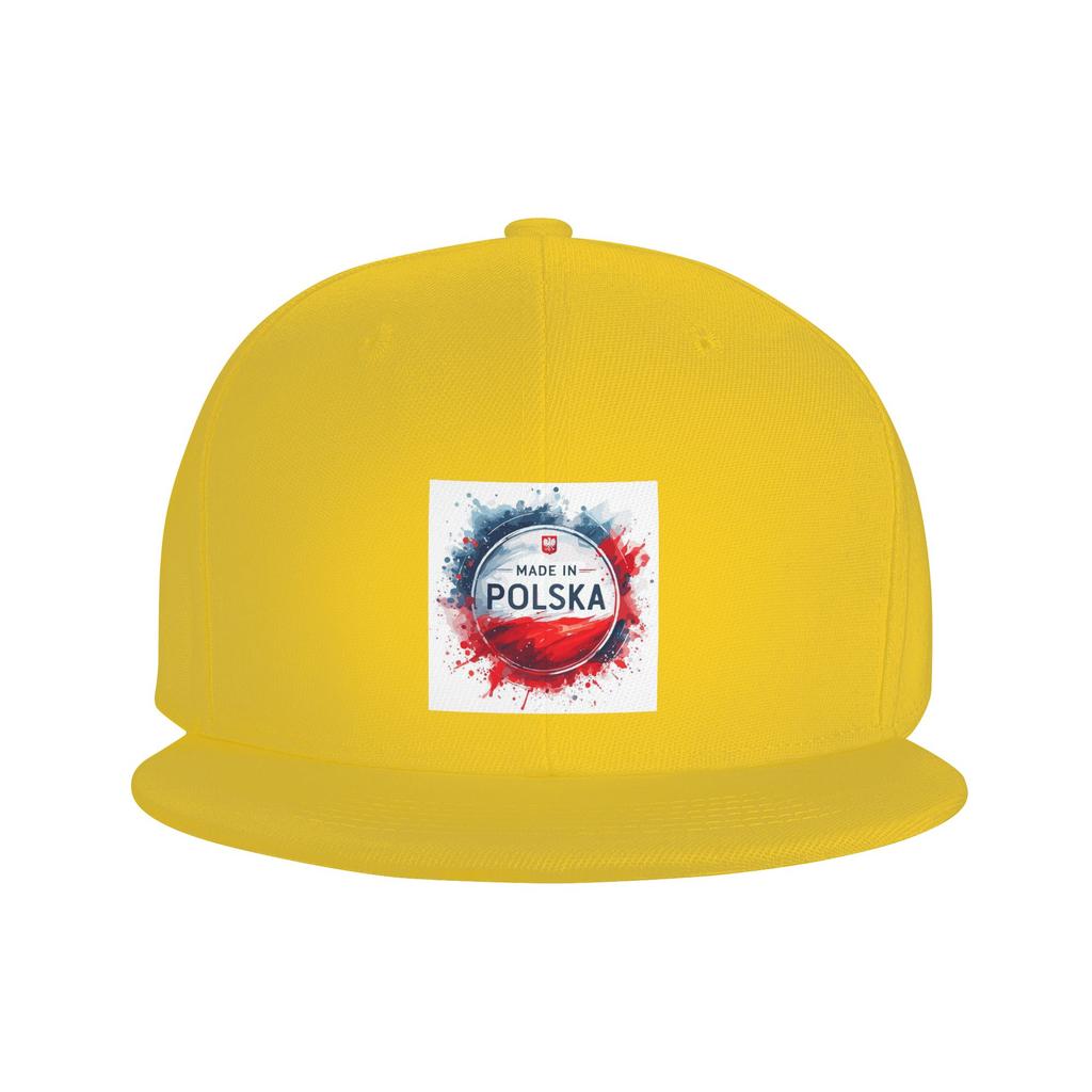 Made In Polska Poland Polish Flag Red White Gift Baseball Caps Snapback Baseball Hats Breathable Casual Casquette Outdoor