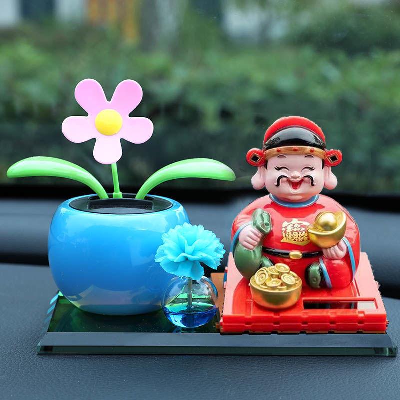 Dio Solare della Ricchezza Ornamento per Auto - Statuetta Prosperità Annodante per Auto o Decorazione per la Casa