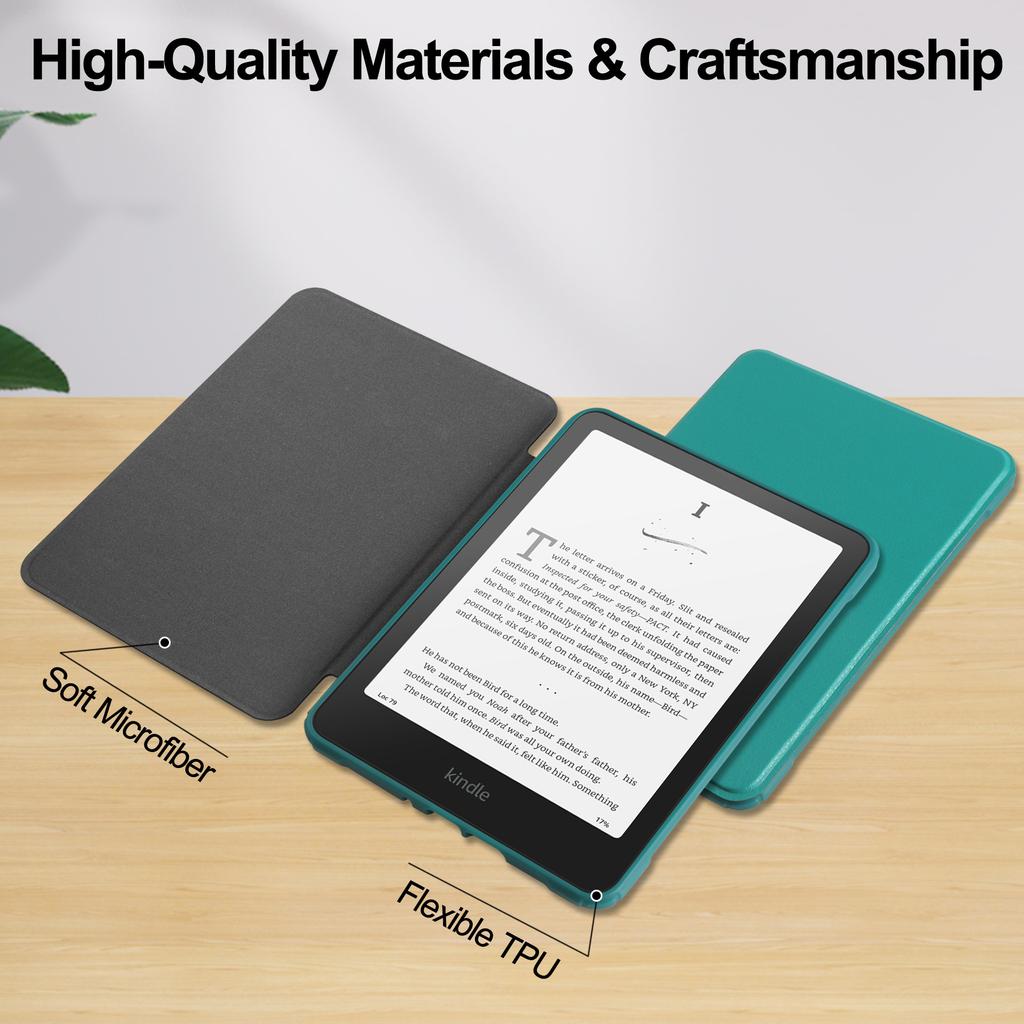 For Kindle Paperwhite (2025, 12th Gen) 7-inch Case - Auto Wake/Sleep Smart Cover | Lightweight & Protective Ebook Cover