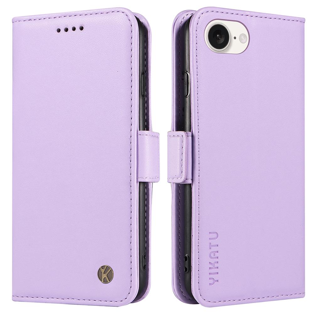 YIKATU YK-003 For iPhone 16e Case Leather Wallet Phone Cover Mobile Accessories Wholesale