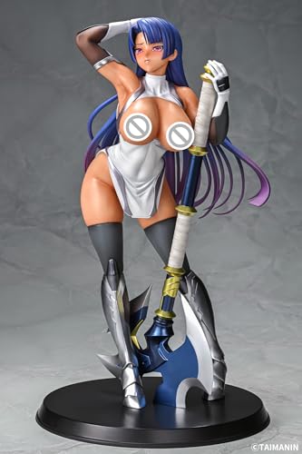 Q-six Taimanin RPGX Pale Young Purple Yatsumurasaki Tanned Ver. 1/6 Scale PVC Painted Complete Figure -