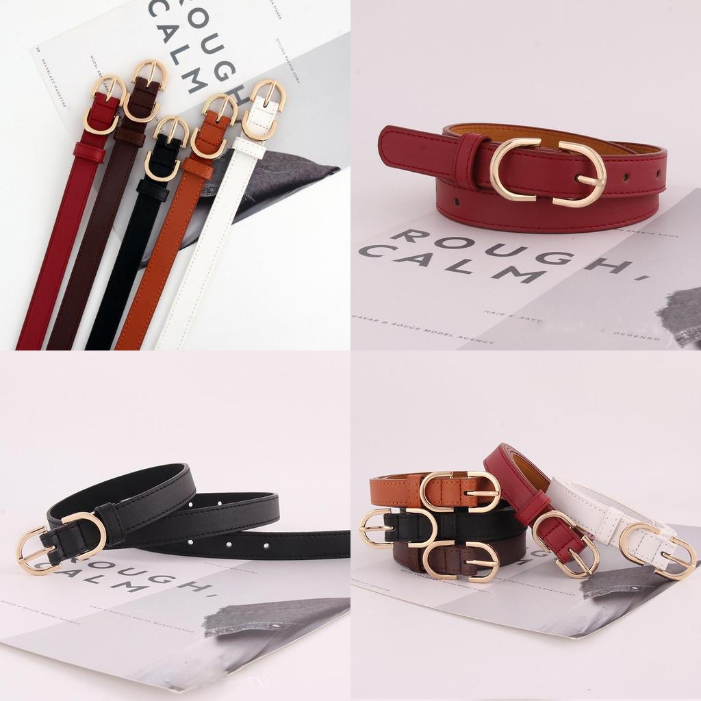 Trendy Korean Style Women's Black Fabric Belt For Chic Casual Outfits