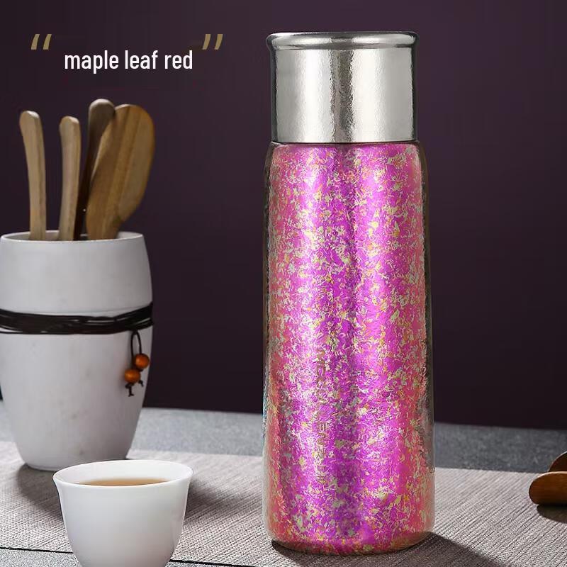 MCCULLEN Magnetic Suspension Titanium Tea Infuser Insulated Mug