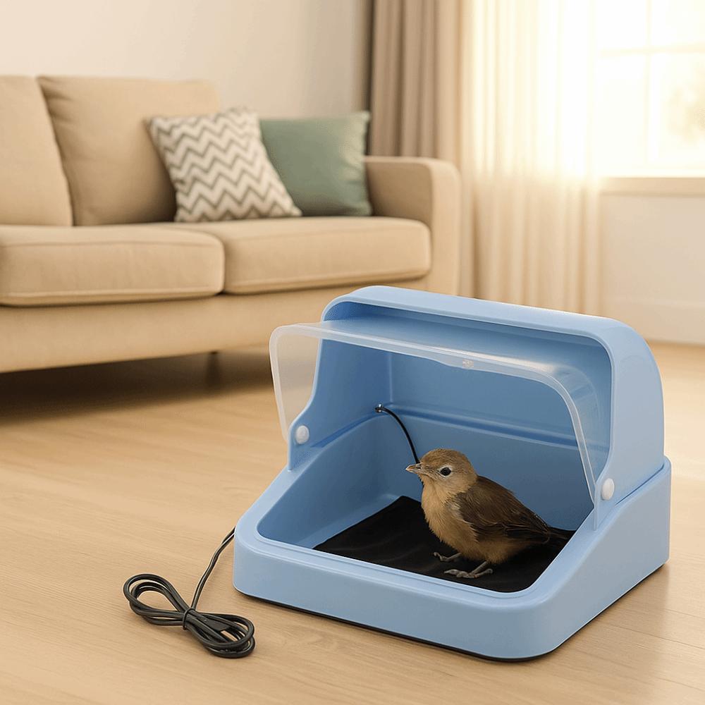Visual Chick Brooder Adjustable Heat Bird Brooding Box Practical Chick Warmer  Poultry Habitat