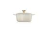 Le Creuset Signature Cocotte Ronde 18cm Cast Iron Enamel Pot, Gas, Induction, and Oven Safe [Official Japanese Product]