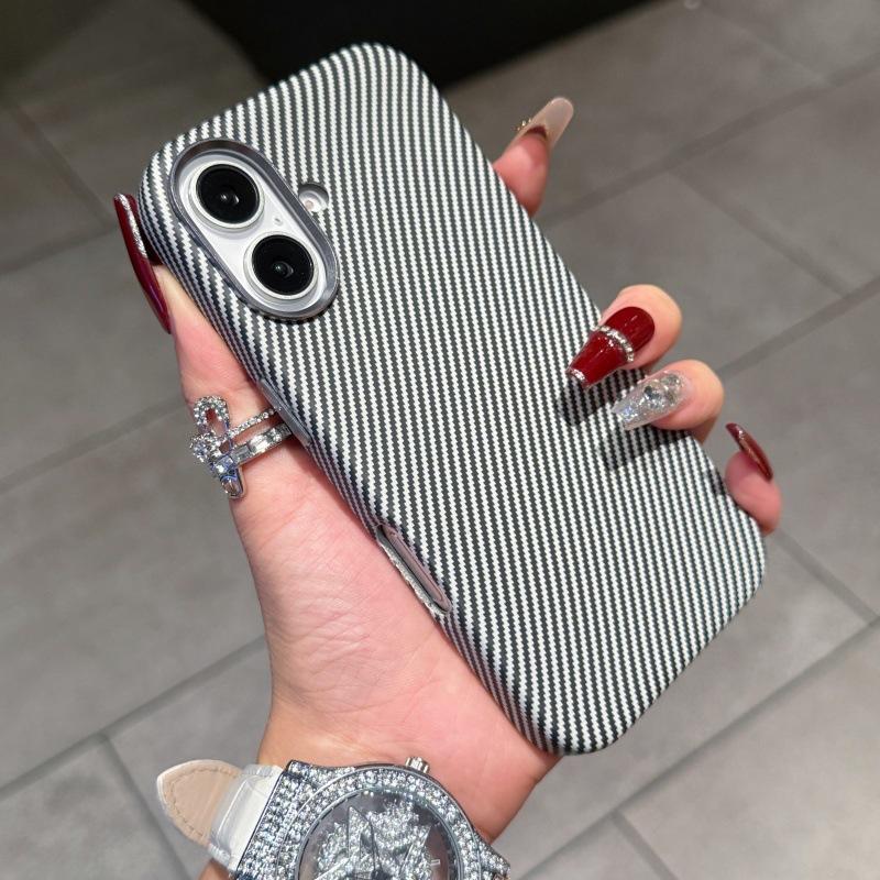 

Подходит для чехла для мобильного телефона Apple 16 Магнитный узор из кожи под карбоновое волокно IPhone 15 ProMax Матовый противоударный 14 Защитный чехол iPhone16 серый