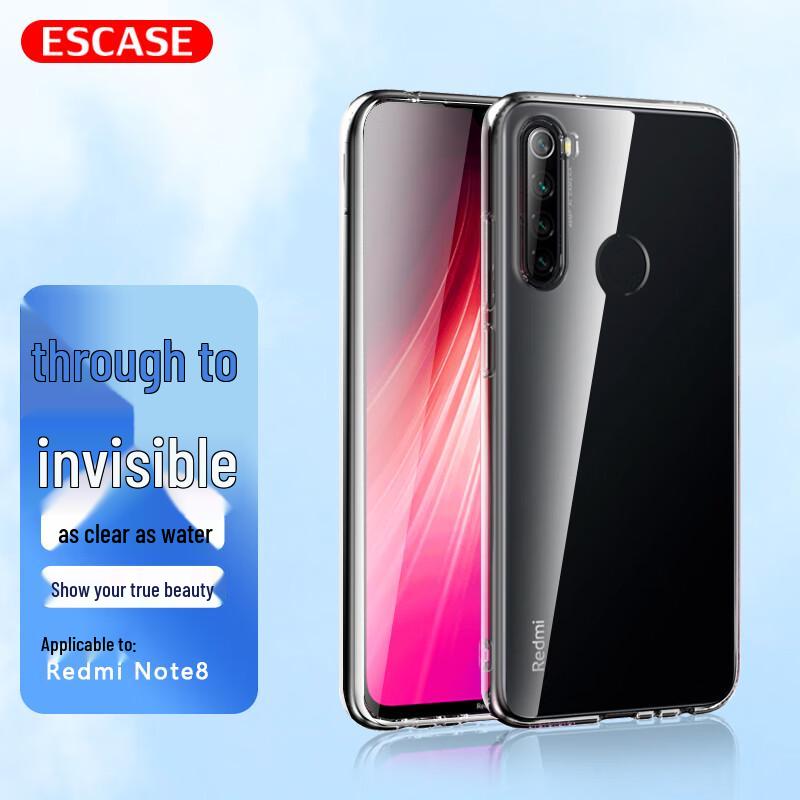 

ESCASE Clear Shockproof Phone Case for Redmi Note 8 Redmi Note 8