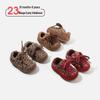 New Winter Velvet Baby Walker Shoes - Knitted Casual Shoes for Girls & Infants