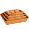 Hand-Woven Rattan Fruit Storage Basket