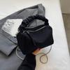 Fashion Versatile Chain Crossbody Mobile Phone Bag Autumn and Winter Nylon Women's Shoulder Pillow Handbag