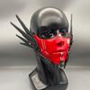 Tactical Techwear Mechanical Punk Half Face Mask Man Woman Mecha Style Technology Mechan Masks Cosplay Props