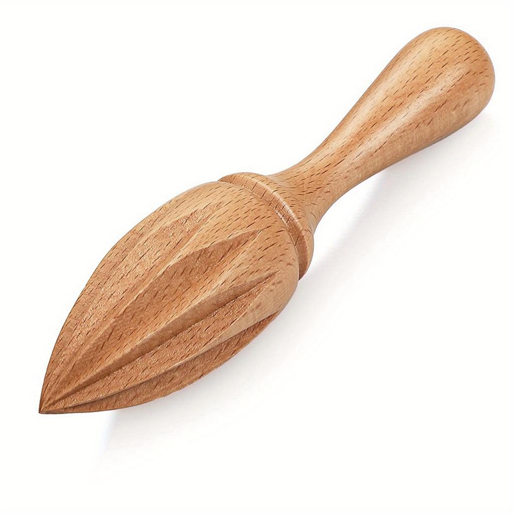 Exprimidor Manual de Limón Naranja Mini Exprimidor de Frutas Exprimidor de Limones de Madera Exprimidor de Mano Portátil Prensa Jugo Cítrico Herramienta de Cocina