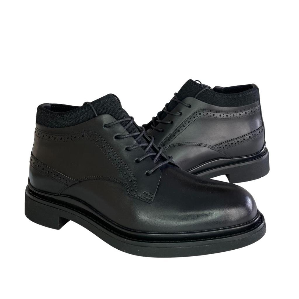 Men's Genuine Leather Ankle Boots for Winter