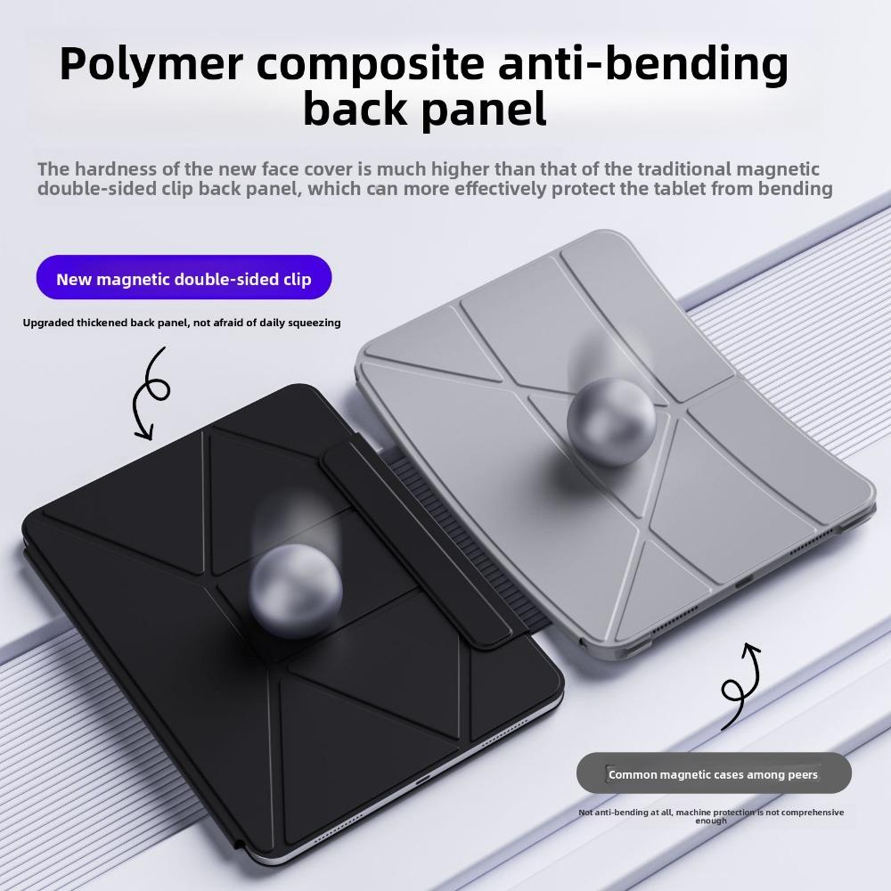 For iPad Pro Case with Stand Dual Layer Cover for Air 7 Mini 7 Air 5 6 Horizontal Vertical Screen for Pad 11 with Strap