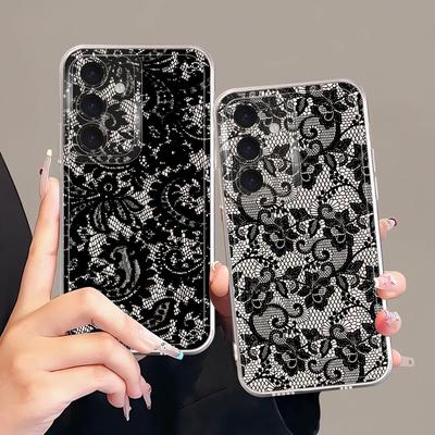 Sexy Lace Phone Cover Case for Samsung Galaxy A54 A15 A56 A50 A52 A31 A34 A35 A36 A13 A26 A24 A25 A51 A14 A16 A55 A23 A33 A52