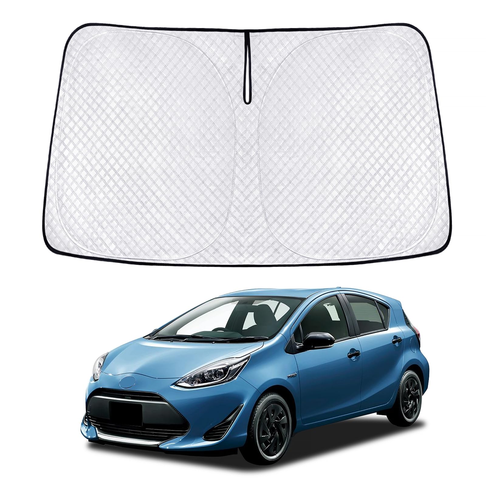 

New Aqua Windshield Car Shade UV Car Privacy Custom Part (10 Series) NHP10/NHP10H Sunshade, Vehicle-Specific Sunshade, Shade, Curtain, Protection,