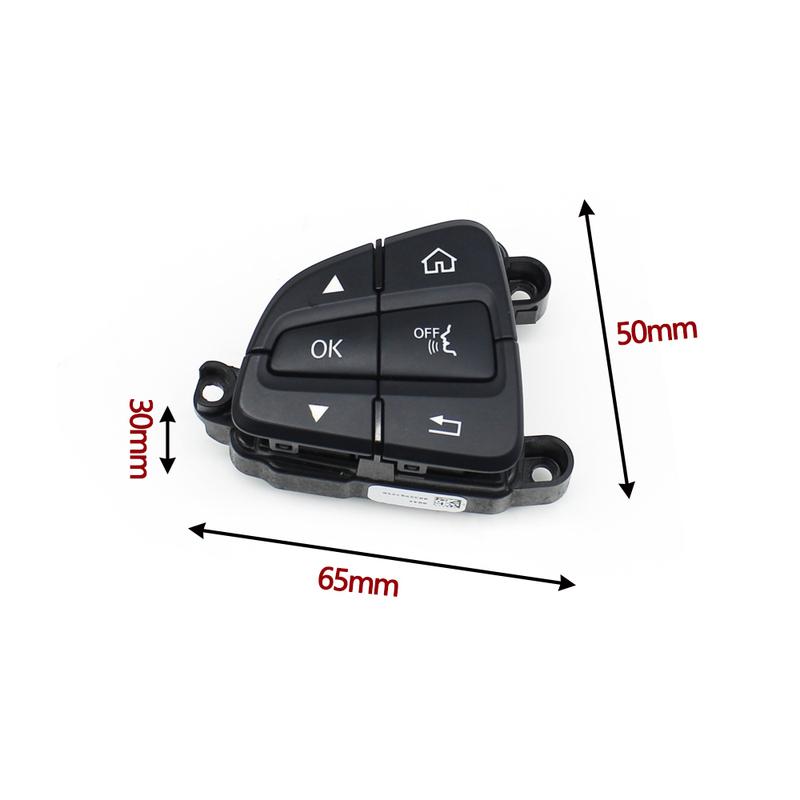 Car Steering Wheel Buttons Multi-function Control Switch Button Cover For Mercedes Benz V Class W447 W448 AMG GT W190 0999050151