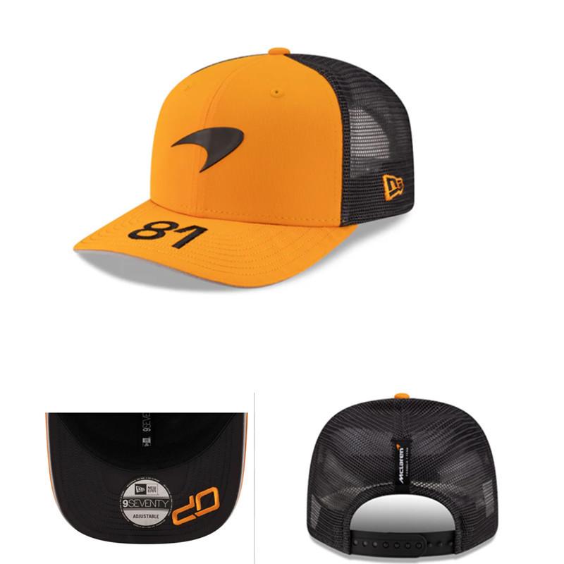 Závodní kšiltovka týmu McLaren F1 - Zakřivený kšilt s logem vozu