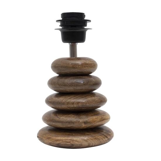 42 Cm Wood Table Incandescent Lamp Rustic Bedside Desk Nightstand Lamp For Bedroom Living Room Office Decor Bulb Not Included