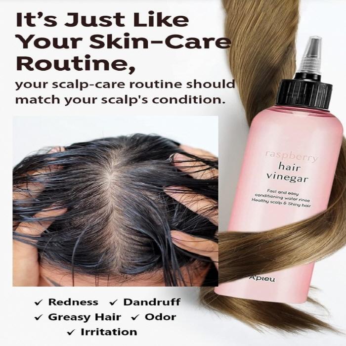 A'PIEU Raspberry Hair Vinegar 200ml