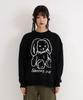 ANDTHEOTHER Black Sleeping Sweater