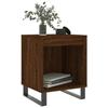 Maison Exclusive - Tables de chevet 2 pcs chêne marron 40x35x50 cm bois ingénierie