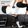 Unisex Gym Black White Patchwork Soccer Fitness Workout Exercise Yoga Running Football Basketball Sports Tight Cropped Pants Leggings