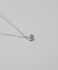 Febor Tulip Pearl Necklace_Silver