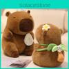 Plush Capybara Toy Ice Cream Smoothie Toy Childrens Animal Cartoon Doll
