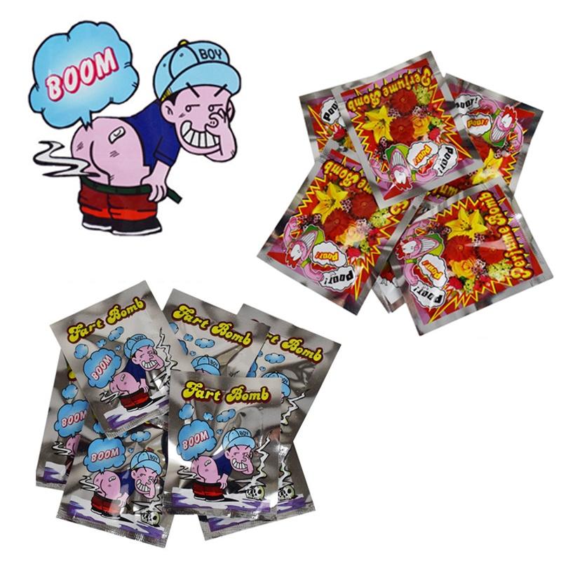 Unisex Bags Smelly 10 Bomb Prank Jokes Stink Toys Pcs Funny Novelty Fart