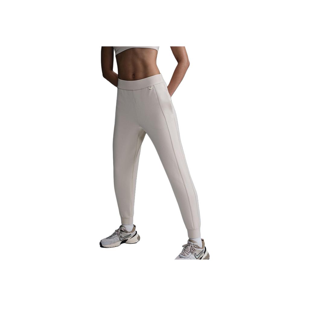 Nike Casual Fashion Simple Knitted Sports Pants Women bottoms Beige HQ8185-104