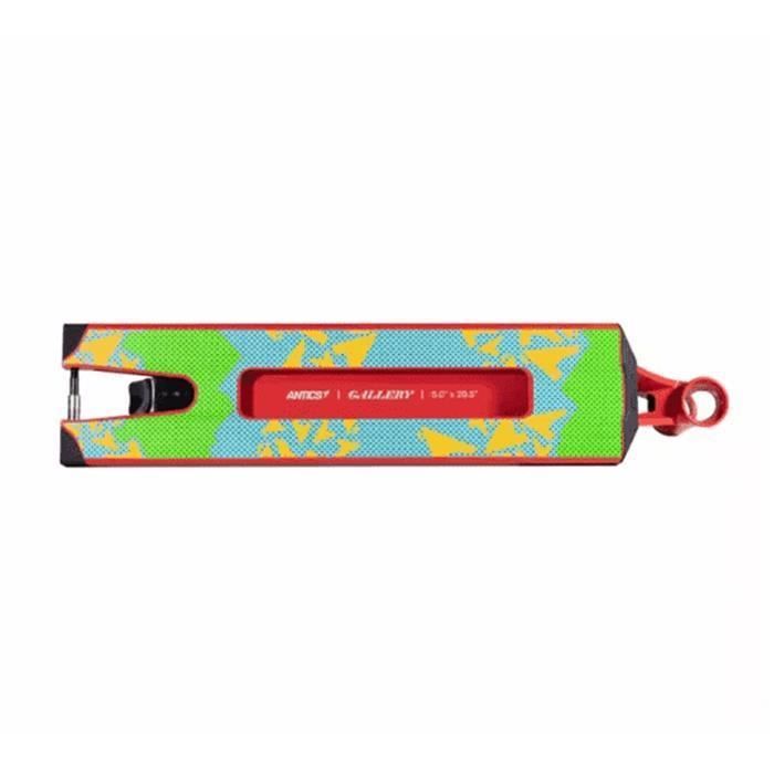 Deck trottinette - ANTICS - Gallery - Rouge - 5 pouces - 20,5 pouces