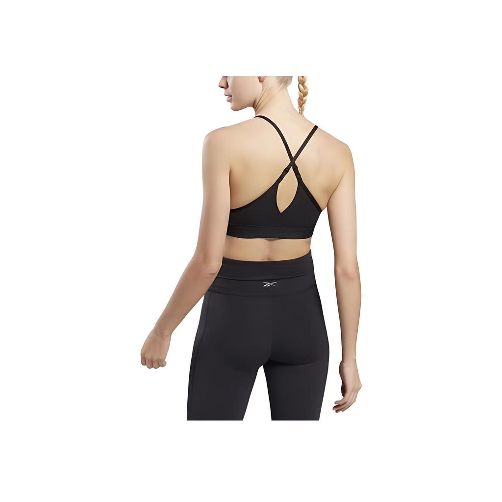 Reebok Moisture Wicking Breathable Comfortable Training Sports Bra Women Underwear Black HS7769