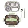 304 Stainless Steel Lunch Storage Container 2000ml Thermal Lunch Box  For Travel