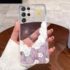 For Samsung Galaxy S21 Ultra Shell Samsung S21 FE Cases Soft TPU Back Cover For Samsung S21 Plus S21+ Capa Rabbit Cat Phone Case