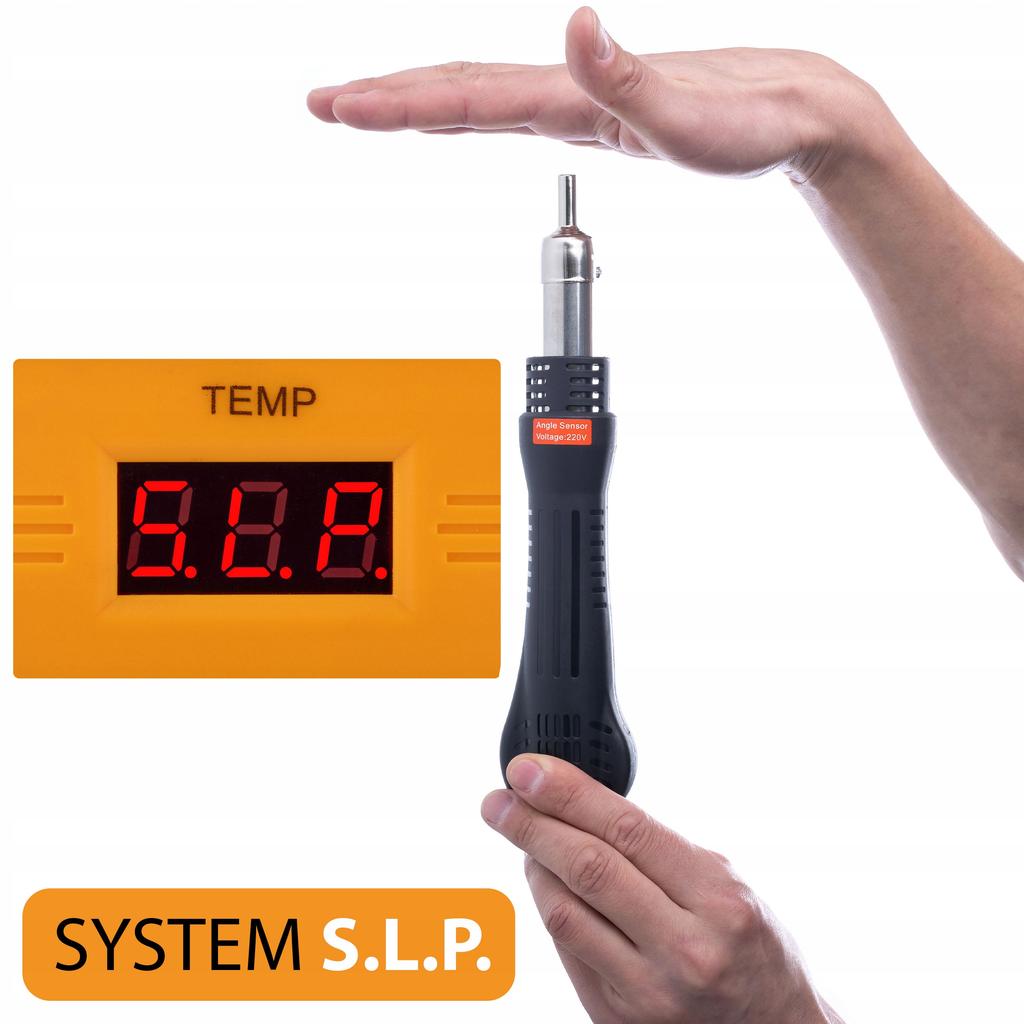 Rosfix Kompletny Zestaw Stacja Lutownicza 858D – 700W, Regulacja Temperatury 100–500°C | Zgrzewarka, Lutownica, Dysze, Spoiwa, Flux, Siatki