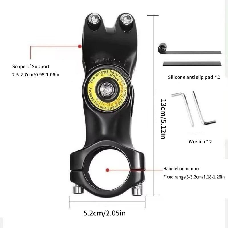 Bike Handlebar Mount For 360 Action Camera, 360Degree Rotatable Selfie Stick Clamp Extension Rod