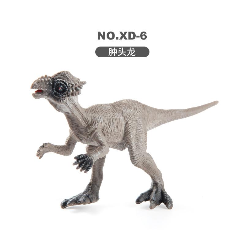 

Ярко окрашенный набор фигурок динозавров, включающий реалистичные модели тирекса, раптора и трицератопса, для игры Pachycephalosaurus 48.4G