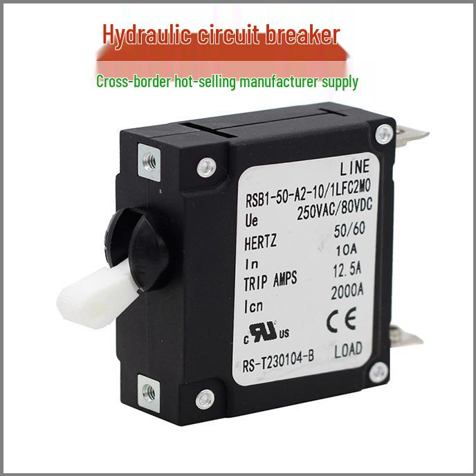 Universal Hydraulic Circuit Breaker for UPS and Marine Protection against Overload and Short Circuit