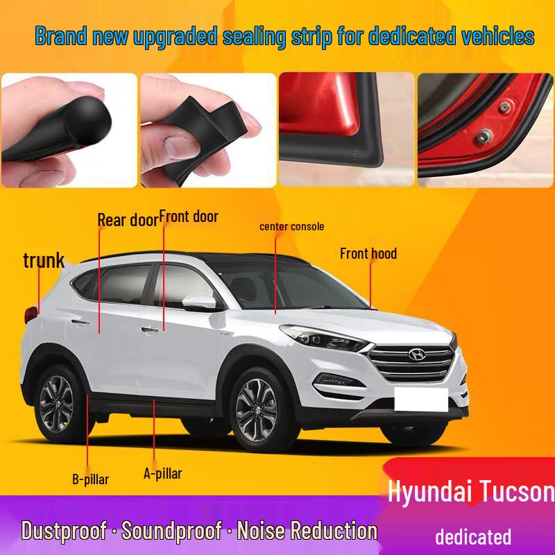 Modern Tucson/Tucson L Door Sound Insulation & Dustproof Seal Strip Tucson L [21-24] + Four-Door Package