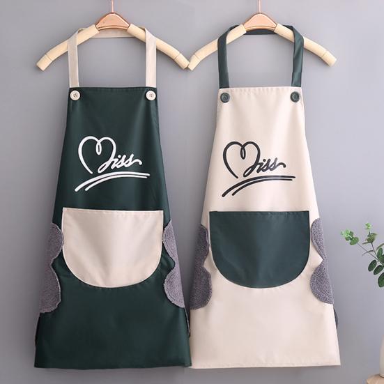 Kitchen Apron Lightweight Anti-Splash Practical Waterproof Kitchen Apron for Cooking