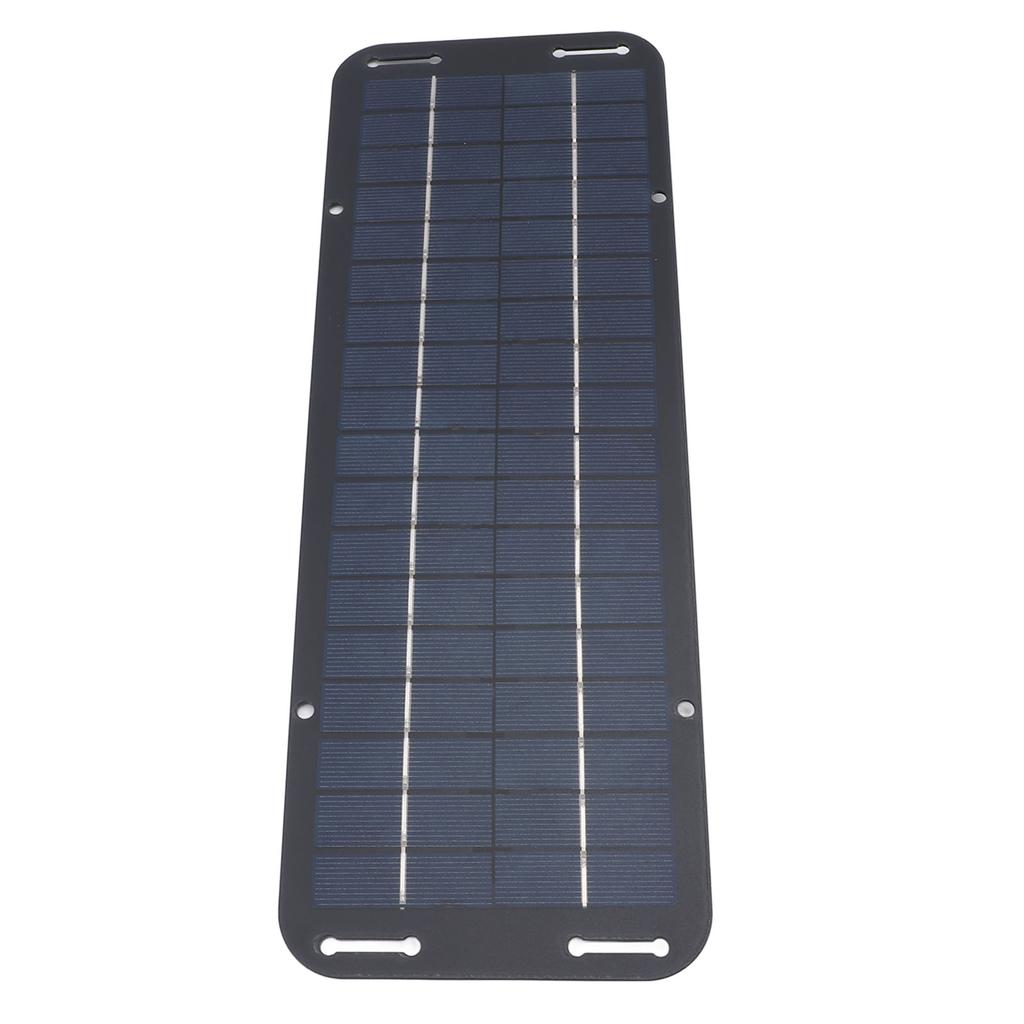 10W Solar Panel Kit High Efficiency Monocrystalline Lightweight Portable Solar Charger Panel with Cables for Camping