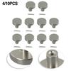 Drawer Handles Furniture Handle Hardware Round Drawer Knobs Aluminum Cabinet Pulls Hardware Silvery Kitchen Cupboard Door Knobs