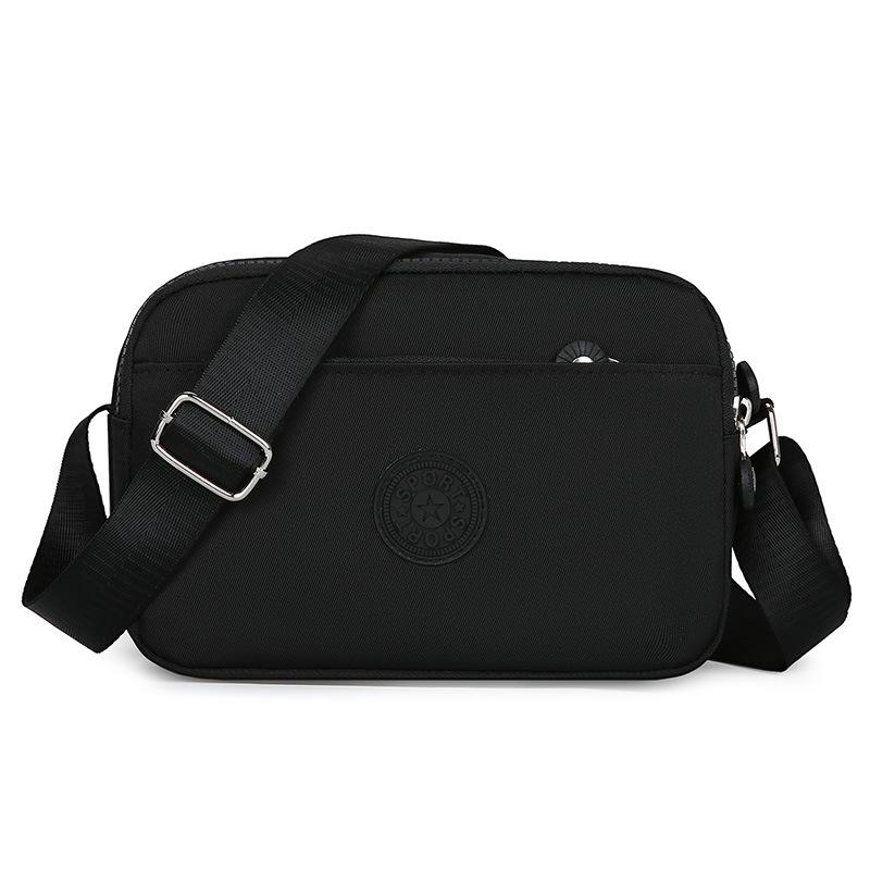 

Женская сумка через плечо, водонепроницаемая сумка через плечо большой емкости для девочек, многофункциональные уличные дорожные сумки чёрный