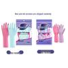Miaojie Strapazierfähige Latex-Handschuhe
